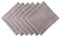 DII CAMZ38695 Stone Solid Chambray, Serviette, Chambray Stone, 6 Stück