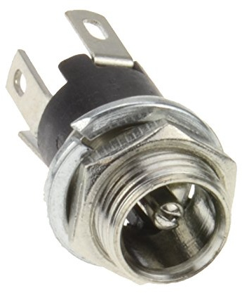 kenable 5.5 x 2.1mm DC Power Socket Panel Mount Solder Terminal End Adapter