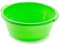 Tradineur - Cubo, Barreño, Tina Multiusos - Fabricado en plástico - Producto y Utensilio de Limpieza - Forma Redonda - Apto Uso Alimentario - Capacidad de 5 litros - Ø 28 cm - Color Verde