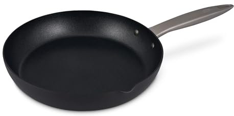Zyliss | Ultimate Pro Pfanne | E980176 | Antihaftbeschichtung | 24 cm | mit Ausgießer | schwarz | Alpine Chrystal Beschichtung | Spülmaschinengeeignet