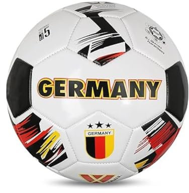 Vizari Country Soccer Ball – Größe 3,4,5 für Kinder, Jugendliche, Erwachsene | Praxis & Match Fußball: USA, Mexiko, Argentinien, Brasilien, Deutschland, Portugal, England