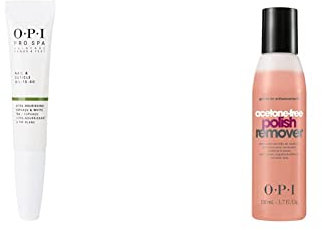 OPI ProSpa Nail and Cuticle Oil To-Go & Acetone-free Nail Polish Remover, 110 ml