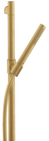 hansgrohe AXOR Starck Brauseset 0,90m, mit Stabhandbrause 1jet, 27983250, Farbe: Brushed Gold Optic