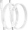 Cavo da USB C a USB C per iPhone16/15/Pro/Max/Mini, 2 Pack 60W Cavo da Usbc a Usbc 1M, tipo cavo di ricarica per MacBook/iPad Air/Mini/Pro/Samsung 23 + / 23/22 + / 22