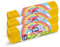 HOME LINE - 45 Sacs poubelles de 40 litres, anti-odeurs avec poignées à tirer et fermer | sacs poubelles pour la collecte sélective des déchets - sacs poubelles 55 x 65 cm couleur Jaune