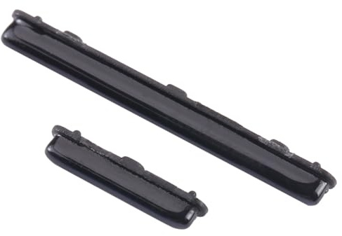 Set mit externen Tasten, kompatibel mit Samsung Galaxy A51 SM-A515 A515F, externe Seitentasten, Ein-/Aus-Taste + Lautstärkeregler an den Seiten (schwarz)