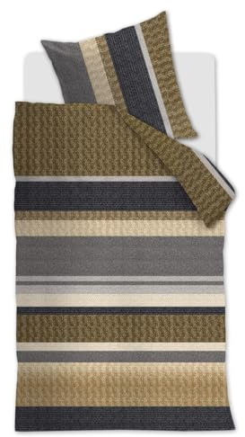Beddinghouse Renforcé-Bettwäsche-Garnitur Jorren Farbe Grey Größe 135x200