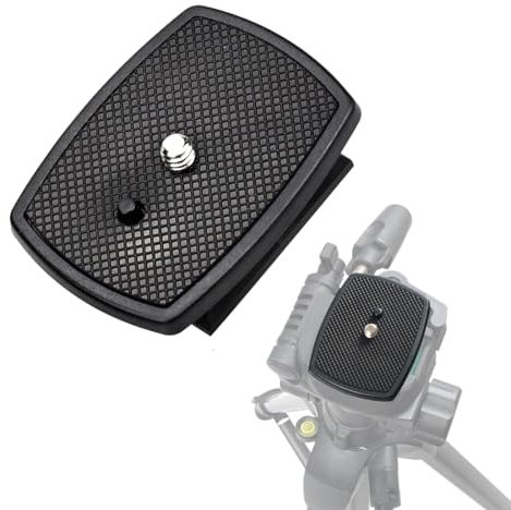 MenYiYDS 2 PCS UNIVERSAL QUICK RELEASE PLATE, TRIPOD PLATE WITH 1/4 INCH SCREW, SUITABLE FOR MOST CAMERAS