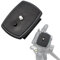 MenYiYDS 2 PCS UNIVERSAL QUICK RELEASE PLATE, TRIPOD PLATE WITH 1/4 INCH SCREW, SUITABLE FOR MOST CAMERAS
