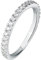 CHRIST Damen-Ring 925er Silber, recycelt Zirkonia 52 Silber 32027306