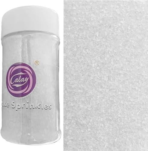 Essbare dekorative Zuckerkuchen Weiß 90g Cupcakes Brot Donuts Kekse und andere dekorative Zucker Toppings für Halloween Weihnachten Geburtstage und Kuchen Toppings