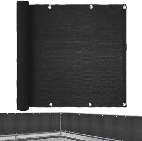 Vibhgtf Brise-vue pour balcon - Brise-vue pour terrasse - Parasol de protection UV insonorisé - Parasols de balcon polyvalents pour terrasse, piscine, jardin, balustrade de balcon, appartements