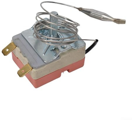 250V 16A 50-400C Temperaturregelschalter Kapillarthermostat, Elektrischer Ofen Thermostat Einstellbarer Temperaturregler Schalter für Ofen