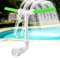 Fontaine de Piscine Réglable sur 360°, Accessoires de Piscine à Double Jet - Fontaine Cascade -Fontaine de Piscine Réglable 2 en 1 pour Piscine Hors Sol pour Piscine Hors Sol（Fluorescent）