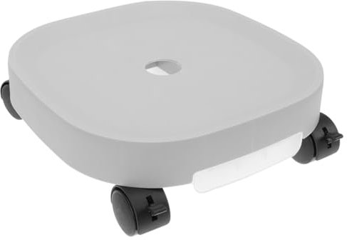 IWOWHERO Support À roulettes pour Plantes Diamètre Intérieur 24 Cm Diamètre Extérieur 30 Cm roulettes Gestion De Leau pour Un Déplacement Facile