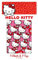 Danilo Promotions LTD Hello Kitty Geschenkpapier, 2 Bögen und 2 Geschenkanhänger, Geschenkpapier