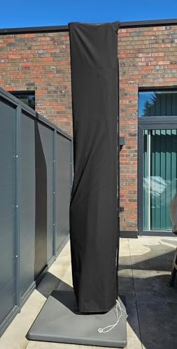Premium Schutzhülle inkl. Stab und Reißverschluss für Ampelschirm 300 x 400 cm