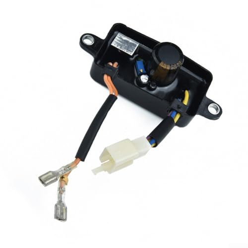 Generador Regulador de Voltaje Cuadrado AVR Compatible con GP3250 LP3250 3KW 4KW 4.5KW Generador de Energía 6 Conexión de Alambre 250V 220uF Capacidad