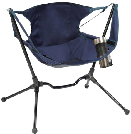 Silla De Camping Balancín para Adultos - Silla Oscil Plegable Al Aire Libre | Hamaca Pesada con De Transporte | ESTUSE Carretera DE Aluminio Grueso, Lounger Patio para LA TABLEA, Sick, Balcony