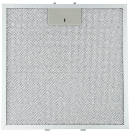 Dunstabzugsfilter mit Metallgitter, Dunstabzugshaube, 320 x 320 x 9 mm, 5 Schichten Edelstahl-Fettnetzfilter