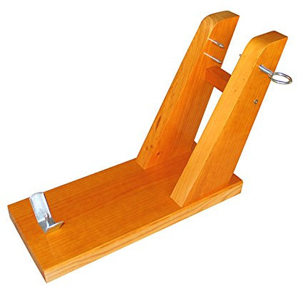 Cocina Enamel Jamonero Doble Torre, Madera, Pino, 17 x 40 x 33 cm