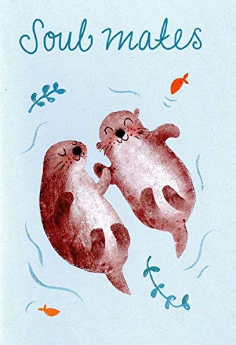 Hello You Soul Mates Cute Greeting Card Range Blank Inside