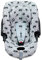 JYOKO Kids SitzBezug kompatibel mit Cybex Aton Cloud-Q-M-2-4-5 (Cloud Q-M, Raccoon)