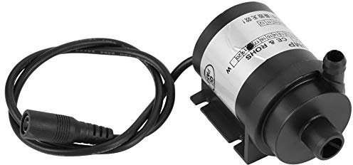 DC 12V 18W Brushless Water Pump, High Temperature Resistance Circulation Low Noise Brushless Water Pump