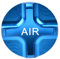 Federgabel Ventildeckel, Fahrrad Gabel Ventildeckel Aluminiumlegierung Vordergabel Luftdichter Ventildeckel Fahrrad Zubehör(Blau)