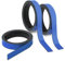 3x Magnet-Streifen Blau I ca. 1 cm x 1 m Magnetband zum markieren einteilen auf Whiteboards Lager-Regale Kalender I Magnet-Etiketten I mag235
