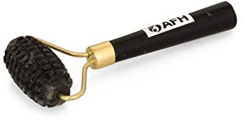 AFH Jade Massage Roller Noppen Black Premium | Gesichtsmassage | Körpermassage | Massage