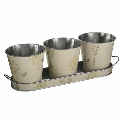 4 Piece Metal Cachepot (Set of 3)