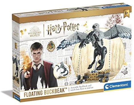 Clementoni - 19224 - Harry Potter - Hippogriffe - Modèle Hippogriffe Buckbeak À Assembler avec Ailes Articulées (50 cm), Jeu Scientifique 8 Ans - Made in Italy
