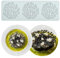 tapis dentelle moule corail Moules en silicone Moule creux en silicone, Moule à bonbons en dentelle pour gâteau, sucre, artisanat, décoration au chocolat, fondant, pâte de tuille