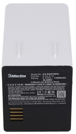 Akku kompatibel mit Netgear Arlo A-7a, A-14 - Li-Ion 13400mAh - für Go 2, Pro 3, Pro 4, Pro 4 XL, Pro 4 XL HDR, Ultra 2, FB1001, VMA5400, VMA5410