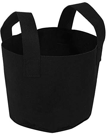 NestNiche Pflanzbeutel, Vliesstofftöpfe Mit Robusten Griffen, Pflanzbehälter Für Den Garten, Pflanzbeutel Für Gemüse, Blumen Und Obst Im Kindergarten(22 x 27 cm(3 Gallon ))