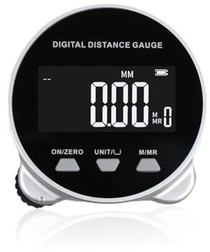 Elektronisches Maßband mit LCD-Display, Langer Akkulaufzeit, Digitalem Lineal für Flache Kurvenmessungen