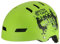 Kinder Fahrradhelm AERO – Fahrrad Halbschalenhelm für Kinder, ABS-Schale, robuster Kinderhelm für Radfahren, Skateboarden und Reiten, Hellgrün matt mit Print, Größe S, 50 – 56 cm