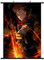 Roffatide Anime Jujutsu Kaisen Itadori Yuji Scroll Poster Leinwand Wandgemälde für Home Decor Charaktere Wandkunst für Wohnzimmer Schlafzimmer Büro Restaurant C