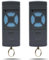 2 Stück Garagentor Handsender für Hörmann HSE2-868, HSM4-868, HS4-868, Kompatibel mit Hörmann Blue Buttons 868.3MHz Garage Fernbedienung Handset