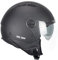 CGM Unisex – Erwachsene Air Jethelm, Mattschwarz, XXXL (65-66cm)
