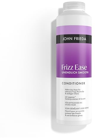 John Frieda Frizz Ease Unendlich Smooth Conditioner - Inhalt: 500 ml - Haartyp: mitteldick bis dick - Geeignet für farbbehandeltes Haar