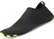 SAGUARO Badeschuhe Strandschuhe Aquaschuhe Wasserschuhe Surfschuhe Schwimmschuhe für Damen Herren Kinder, Dick Schwarz, 35 EU