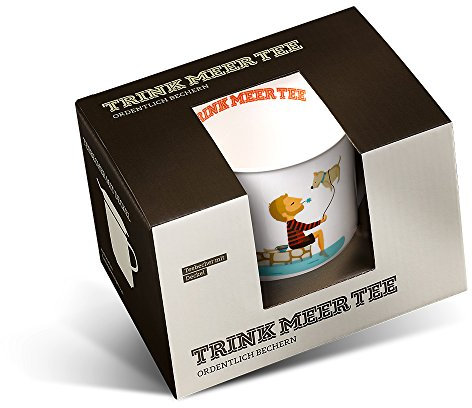 TRINK MEER TEE Teebecher Rückenwind