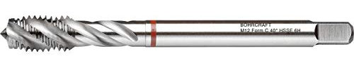 Bohrcraft 41780302000 BOC-41780302000 Maschinen-Gewindebohrer Rotring DIN 376 HSS-E, M 20 RSP40 Split-Pack, 1 Stück, 1 V, silber