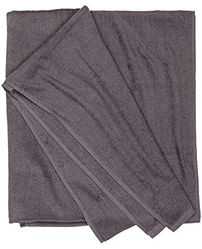 Kapart Strandhandtuch Grau I Handtuch XXL I Badehandtuch Groß I Strandtuch XXL I Großes Strandtuch I Saunatuch I Badetuch in Übergrößen 100 x 220 cm