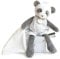 DOUDOU ET COMPAGNIE - Peluche Panda Avec Doudou Mouchoir - 28 cm - Collection Attrape-Rêve - Idée Cadeau Naissance pour Filles et Garçons - Boîte Cadeau Incluse - Garantie Doudou Perdu - DC3544