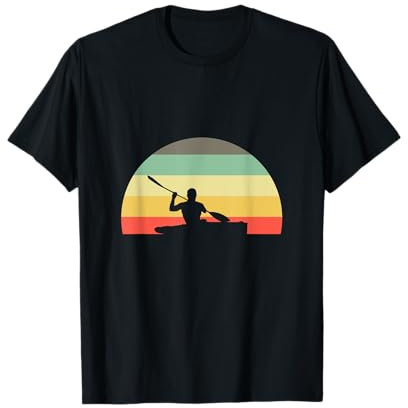 Retro Kajak Wasserposrt - Vintage Kayak T-Shirt