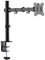 Amer Single LCD Monitor Desk Mount Stand Fully Adjustable/Tilt/Articulating for 1 Screen up to 32 (EZCLAMP)