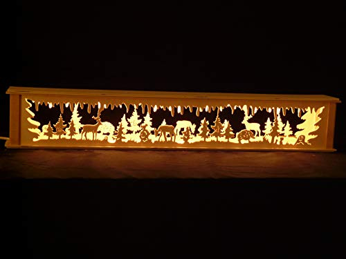 Schwibbogen 2-22 Schwibbogenerhöhung für Lichterbogen Made Erzgebirge Seiffen Maße: 72x10x11cm (BxTxH) …